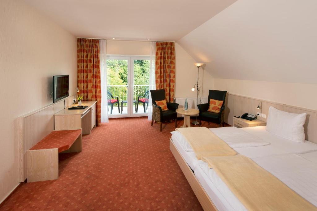 Doppelzimmer mit Balkon